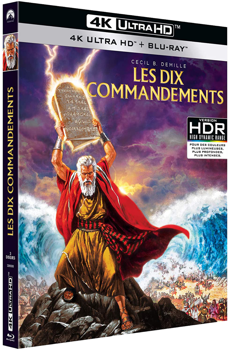 Sortie Blu-Ray : Les Dix Commandements - HistoryScope